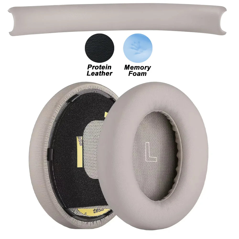 Replacement Earpads and Headband for Bose Quiet Comfort Ultra Wireless Noise Cancelling Headphones