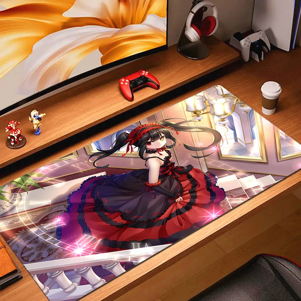 Large Non-slip Gaming Mouse Mat for Desk Ultra Smooth Rubber Office Computer Mousepad