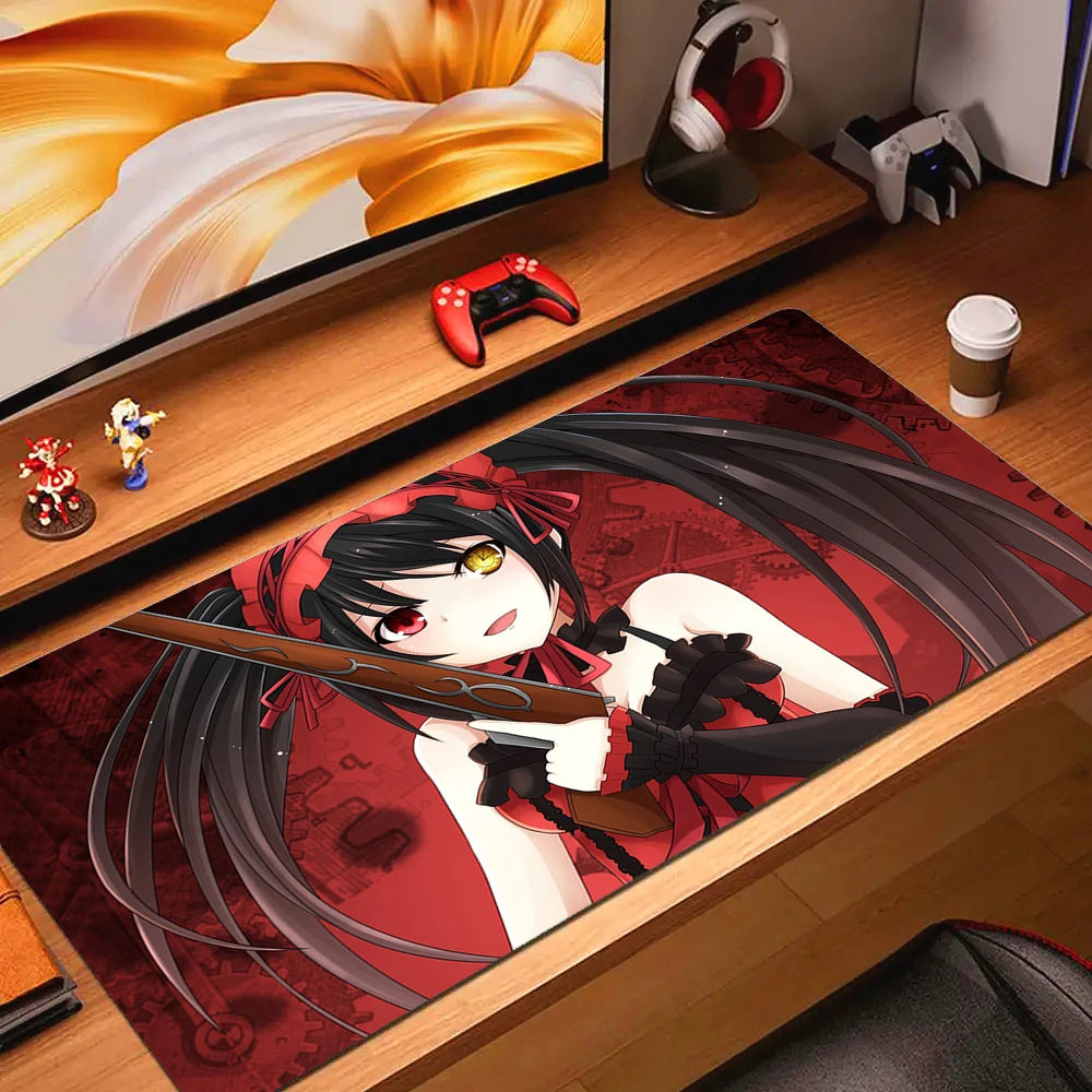 Large Non-slip Gaming Mouse Mat for Desk Ultra Smooth Rubber Office Computer Mousepad
