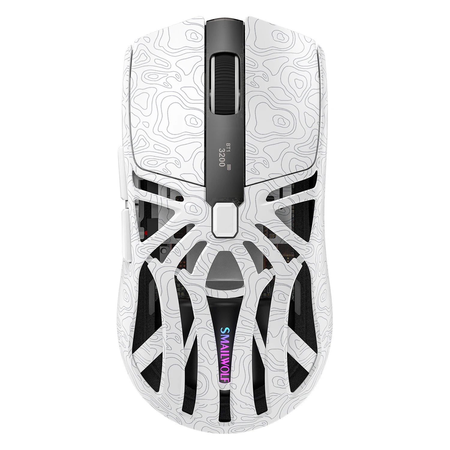 Wireless Gaming Mouse with Three Mode Connectivity and 12000 DPI Precision Sensor