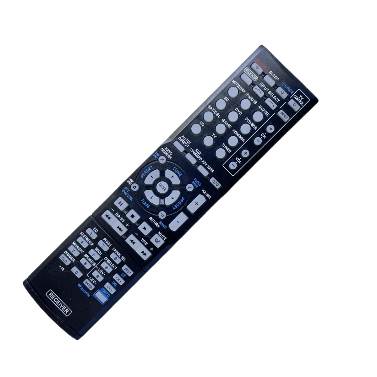 Replacement Remote Control for Pioneer Home AV Receivers and Audio Video Players IR 433MHz