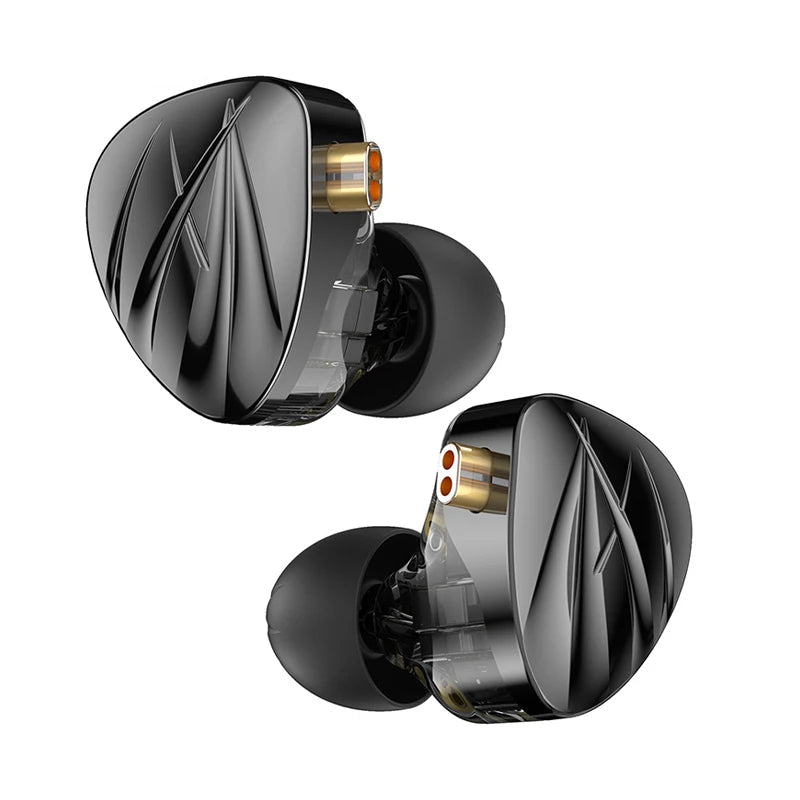 Premium In Ear Wired Earphones with Hybrid Drivers and Adjustable Sound Tuning Switch