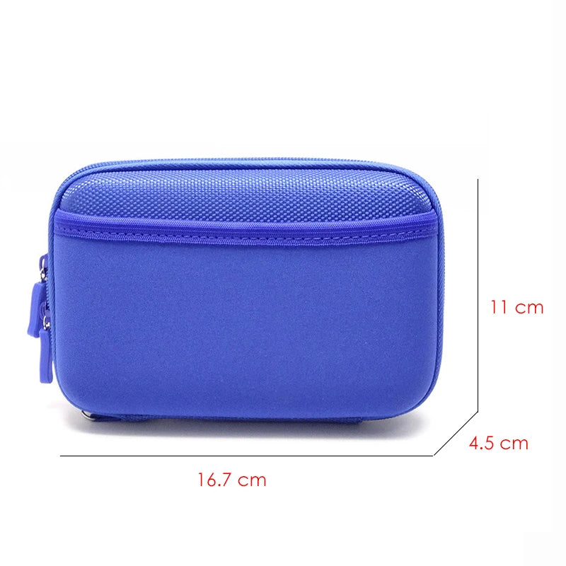 Water Resistant Digital Gadgets Storage Bag Travel Organiser Case for Power Banks HDD Cables Cards