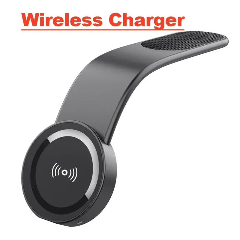 Magnetic Wireless Car Charger and Fast Charging Phone Mount for Dashboard and Screen Use