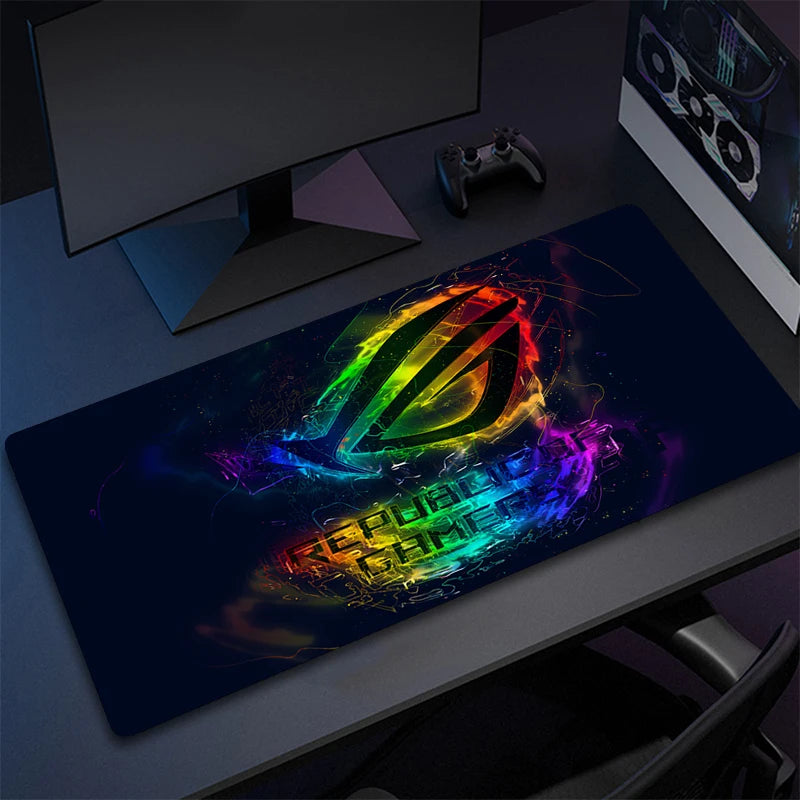 Large Anime Gaming Mouse Pad with Non-Slip Rubber Base for Desk and PC Accessories