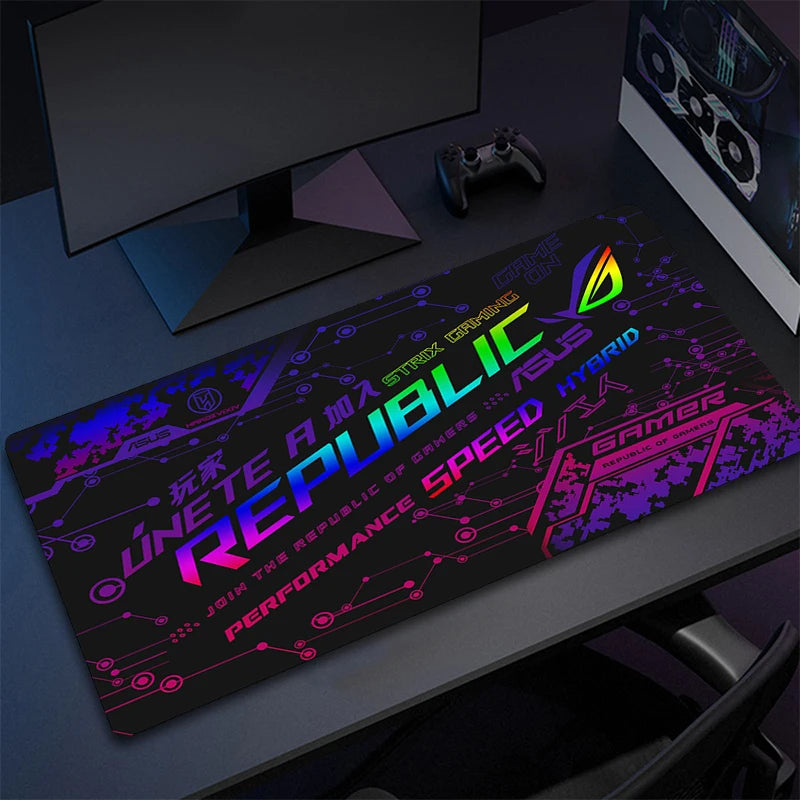 Large Anime Gaming Mouse Pad with Non-Slip Rubber Base for Desk and PC Accessories