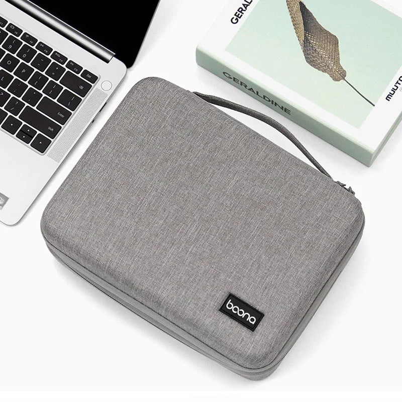 Hard Shell Digital Storage Bag for Power Bank Hard Drive Cables Earphones USB Tech Accessories