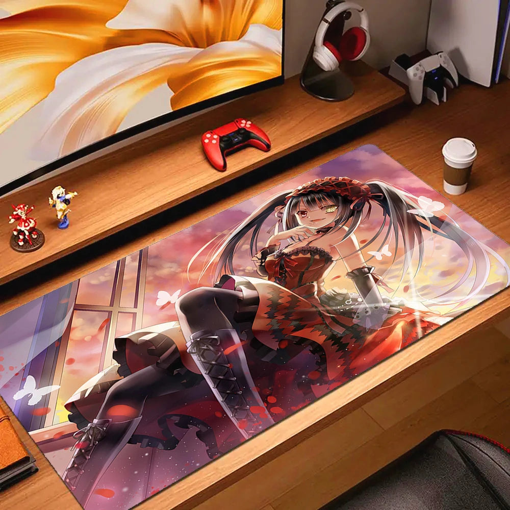 Large Non-slip Gaming Mouse Mat for Desk Ultra Smooth Rubber Office Computer Mousepad