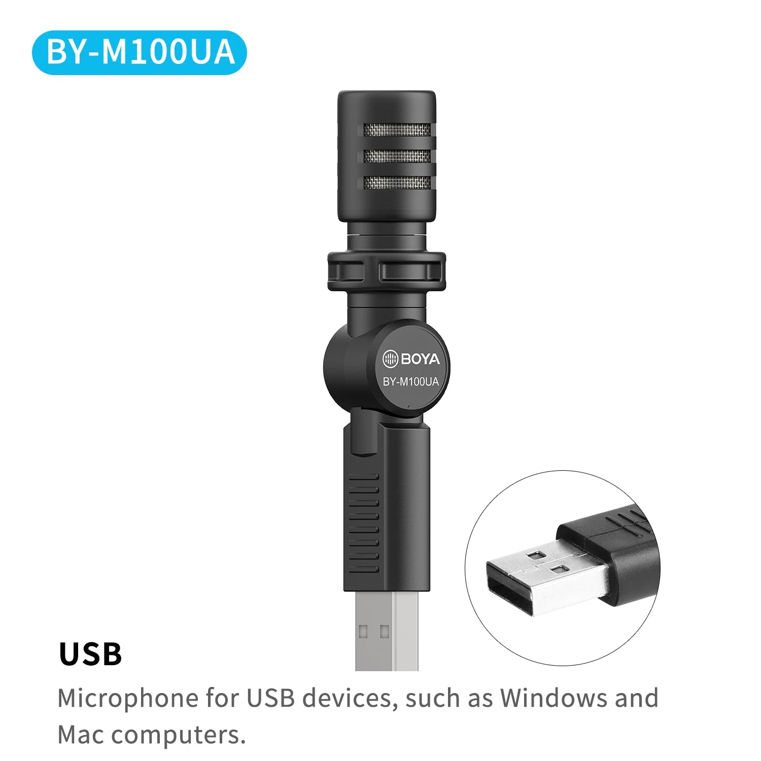 Mini Plug and Play Lavalier Microphone for Phone Camera and PC Live Streaming Vlogging Recording