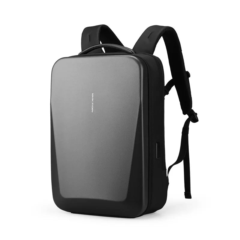 Modern Hardshell Business Laptop Backpack Water Resistant 15.6 Inch Bag for Work and University