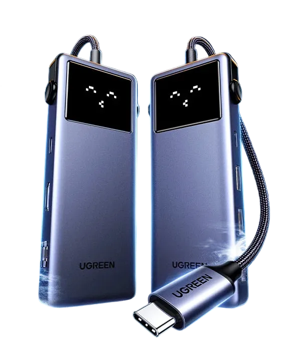 USB-C 7-in-1 Hub with 4K60Hz HDMI, Gigabit Ethernet, Power Delivery 100W, USB 3.0 Docking Station