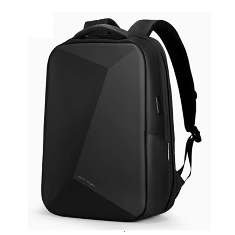 Expandable business laptop backpack anti-theft with USB port for travel and everyday use 15 inch