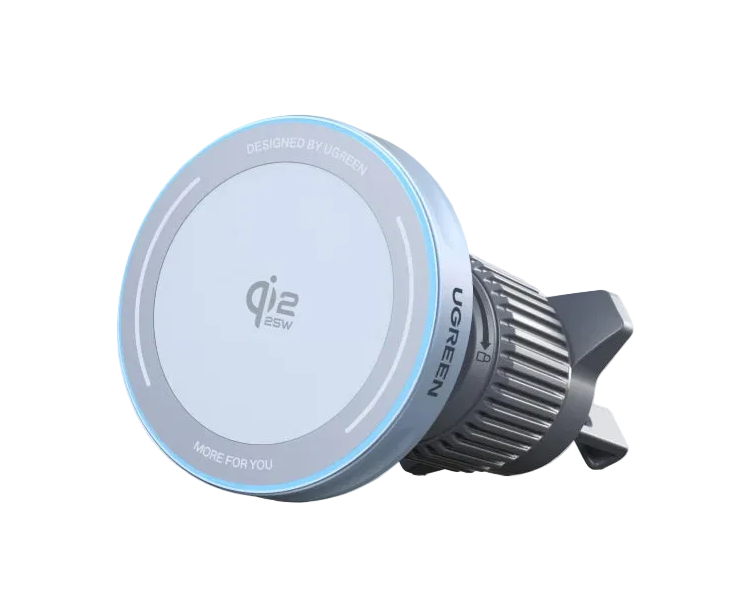 Qi2 25W Magnetic Wireless Car Charger Stand for iPhone 17 16 15 Pro Max Fast Charging