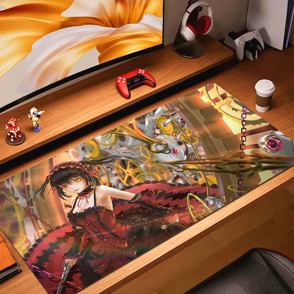 Large Non-slip Gaming Mouse Mat for Desk Ultra Smooth Rubber Office Computer Mousepad