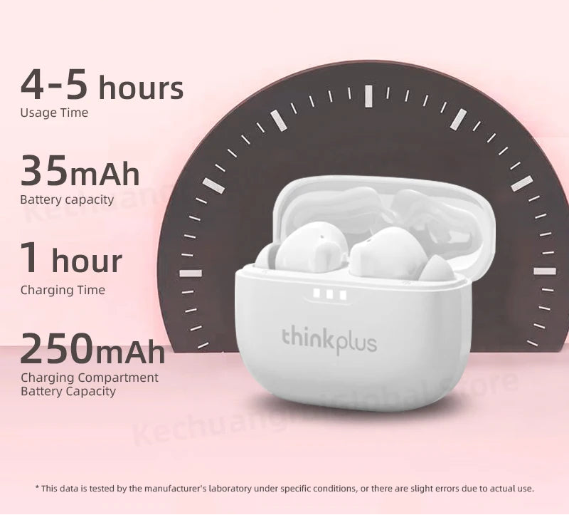 Wireless Bluetooth 5.3 Earbuds with Noise Cancelling and HiFi Stereo Sound for Sports and Calls