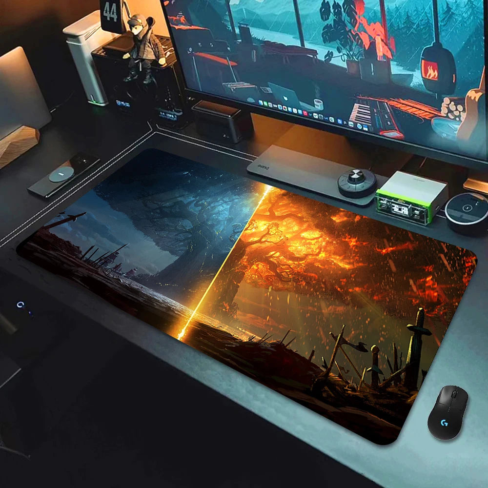 Large Extended Gaming Mouse Pad Non-Slip Rubber Base XXL Computer Desk Mat Multiple Sizes