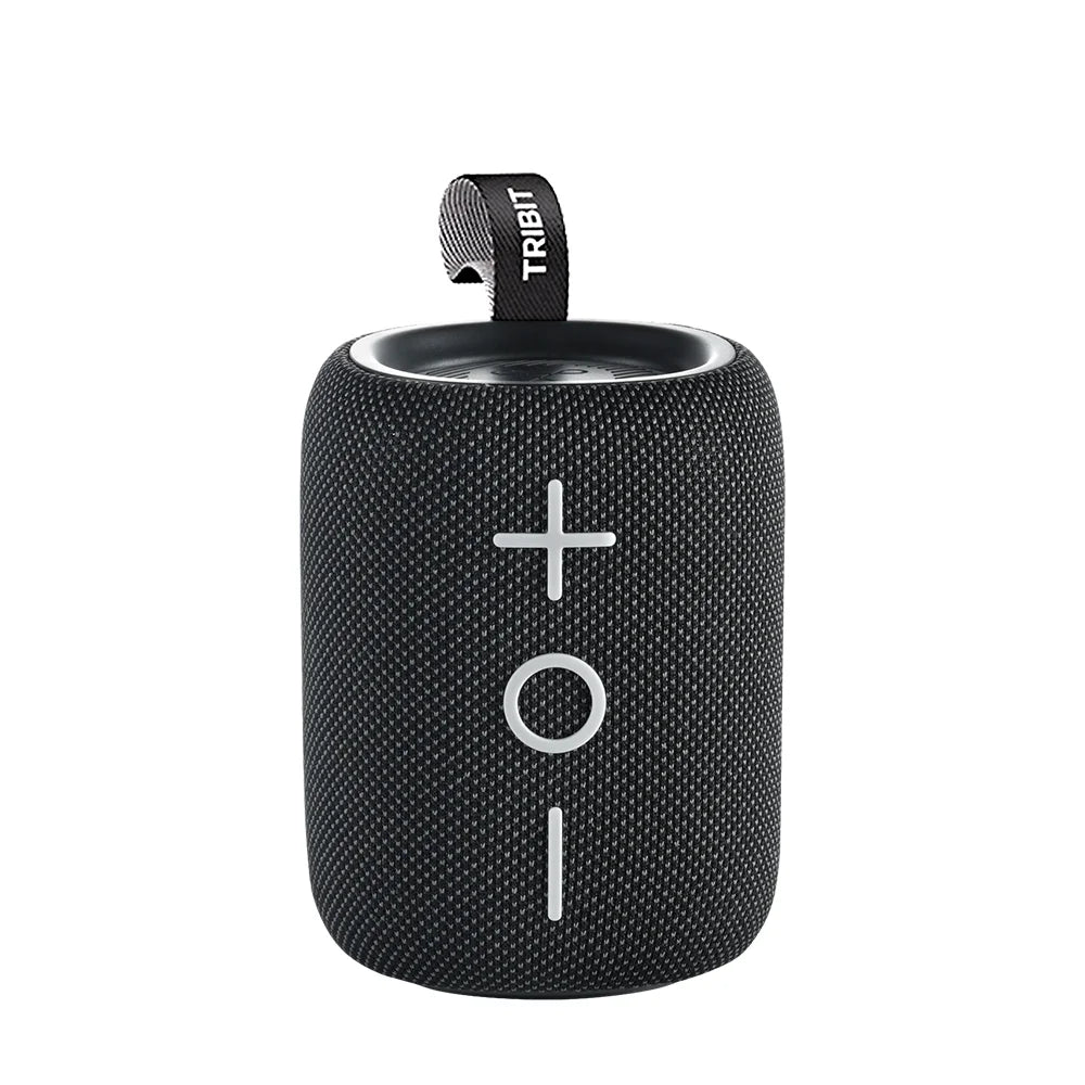 Portable Bluetooth Speaker 12W with 360° Sound XBass LED Lighting IPX7 Waterproof APP Control