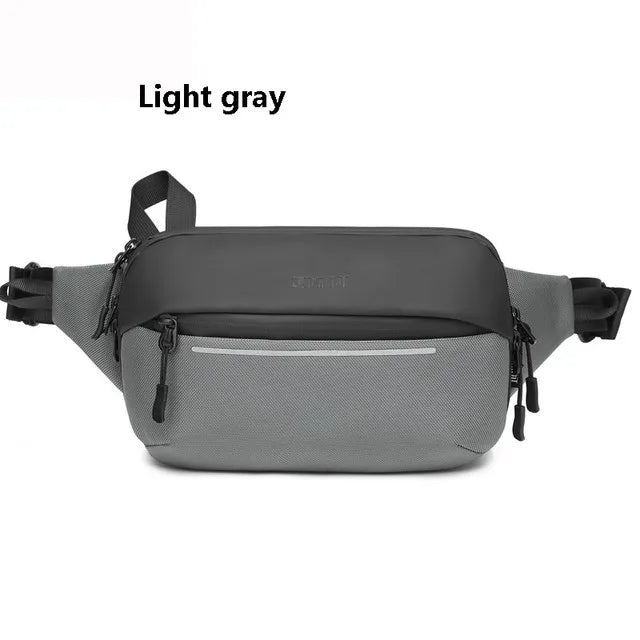 Expandable Water Resistant Crossbody Sling Bag with USB Charging and Anti-Theft for Travel