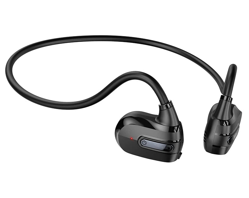 Open Ear Air Conduction Bluetooth Sports Headphones Wireless Earbuds with Microphone for Gym Use