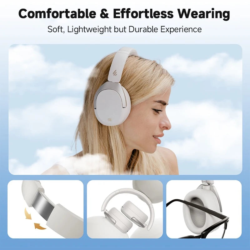 Wireless Over-Ear Headphones with Active Noise Cancelling and Hi-Res Audio Quality