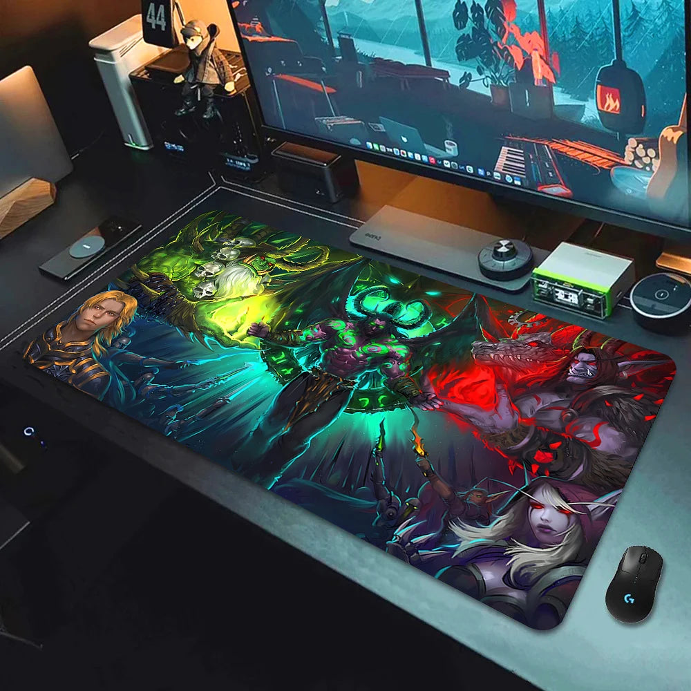 Large Extended Gaming Mouse Pad Non-Slip Rubber Base XXL Computer Desk Mat Multiple Sizes
