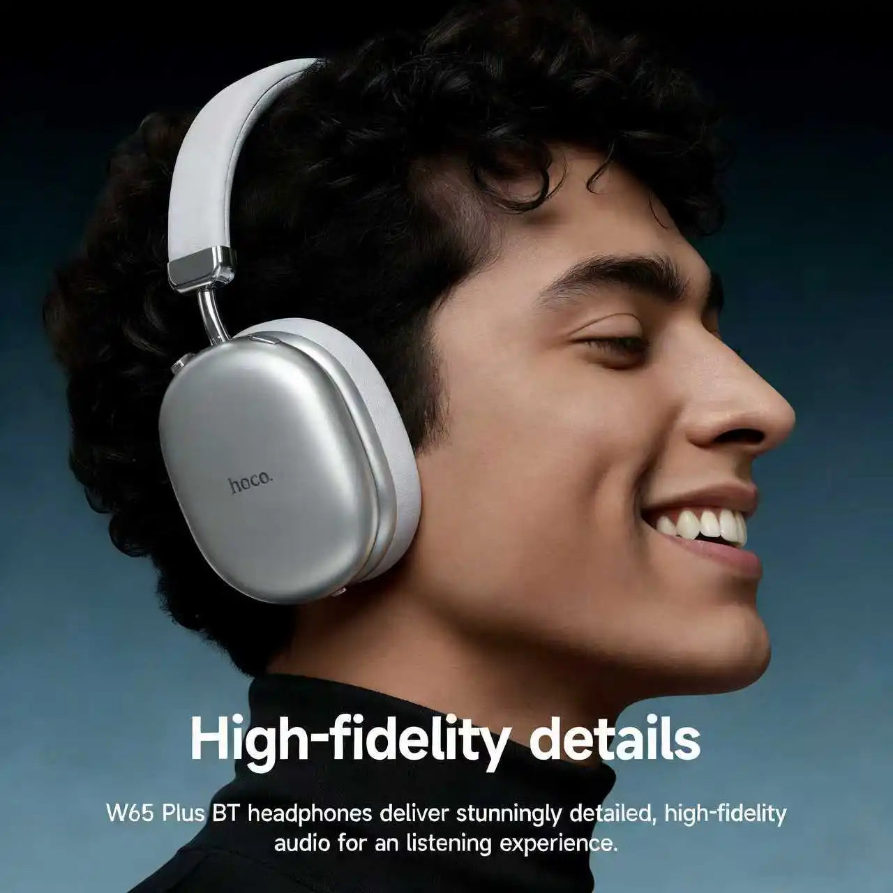 Wireless Over Ear Headphones with Active Noise Cancelling and Extra Long Battery Life 90 Hours Use