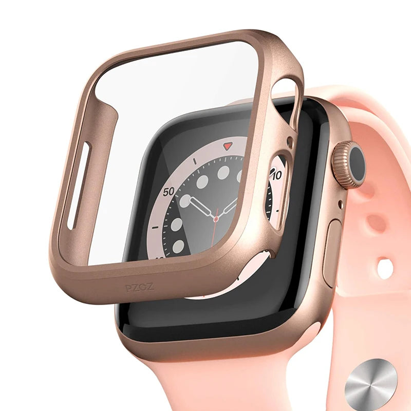 Full Coverage Silicone Protective Case Cover for Apple Watch Series 10 sizes 38-46mm