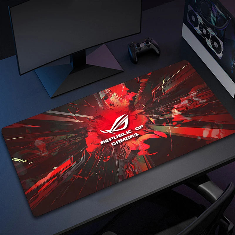 Large Anime Gaming Mouse Pad with Non-Slip Rubber Base for Desk and PC Accessories