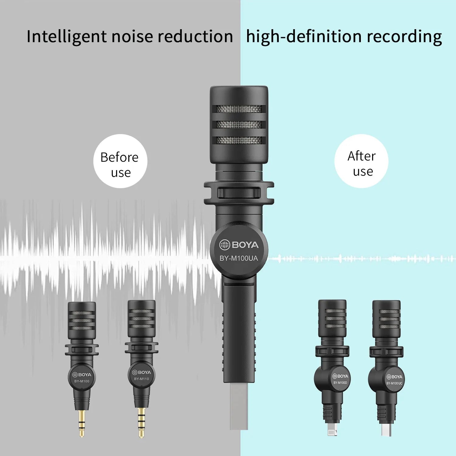 Mini Plug and Play Lavalier Microphone for Phone Camera and PC Live Streaming Vlogging Recording