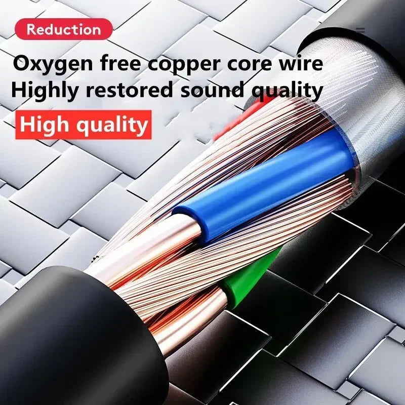 Dynamic Wired Gaming Earphones with Deep Bass and Noise Cancelling In Ear Headset Mic