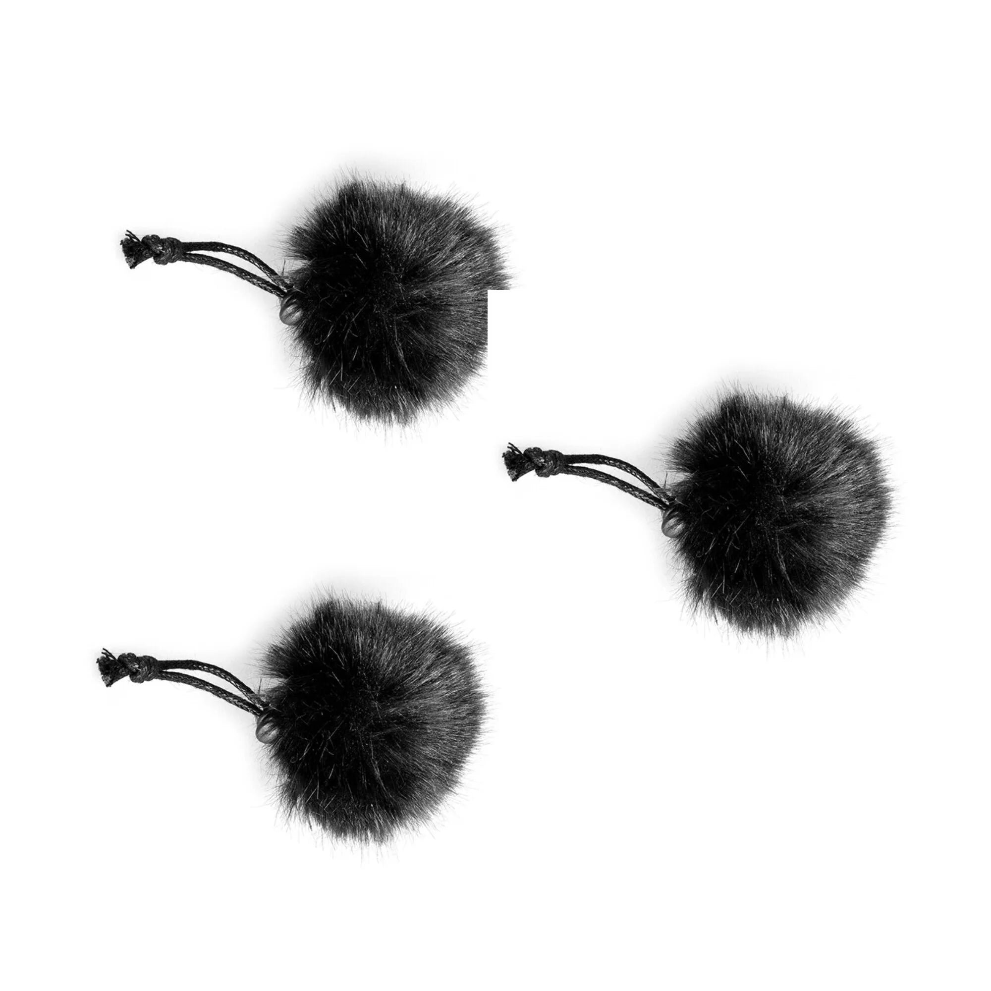 Mini Furry Windscreen Wind Muff Cover for Lavalier Microphones – Universal Fit in Multiple Colours