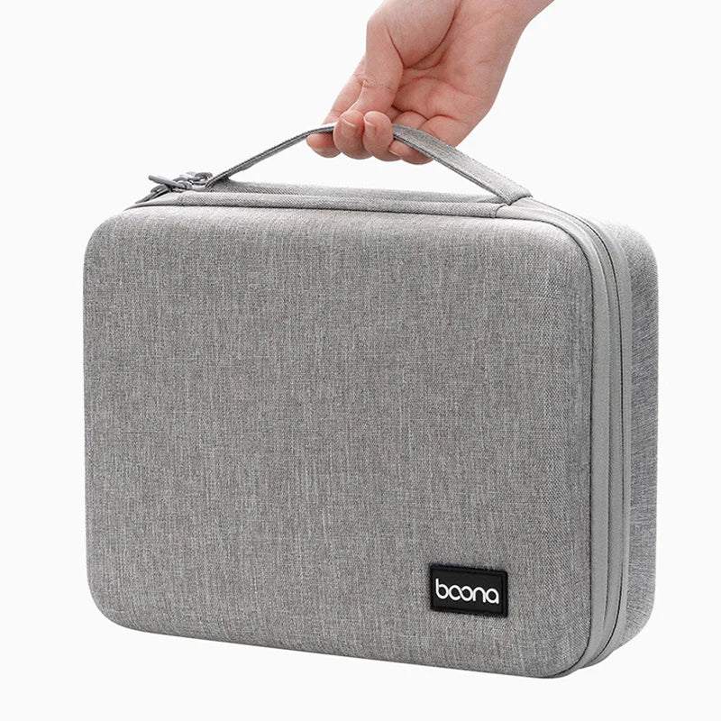 Hard Shell Digital Storage Bag for Power Bank Hard Drive Cables Earphones USB Tech Accessories