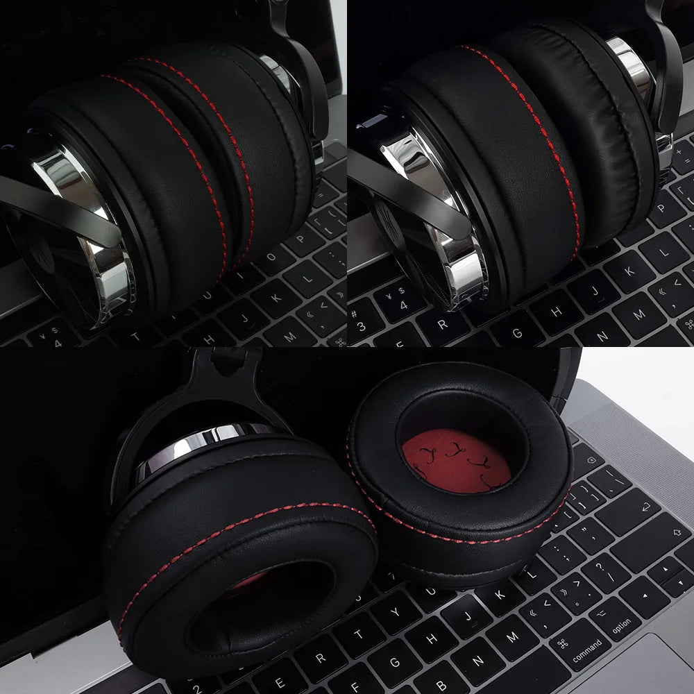Memory Foam Leather Earpads for OneOdio Headphones Compatible with Multiple Models