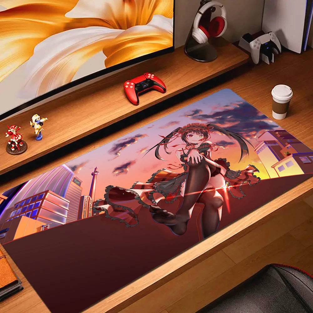 Large Non-slip Gaming Mouse Mat for Desk Ultra Smooth Rubber Office Computer Mousepad