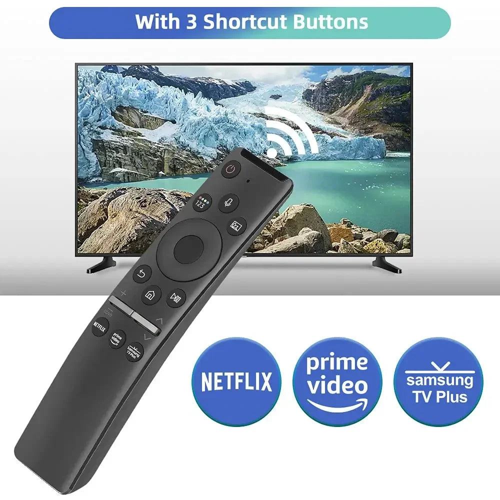 Universal Replacement Smart Voice Remote Control Compatible with Samsung 4K and QLED TVs
