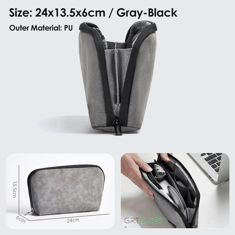 Multifunctional Digital Storage Bag for Electronics Accessories Chargers HDD Mouse Earphone Travel