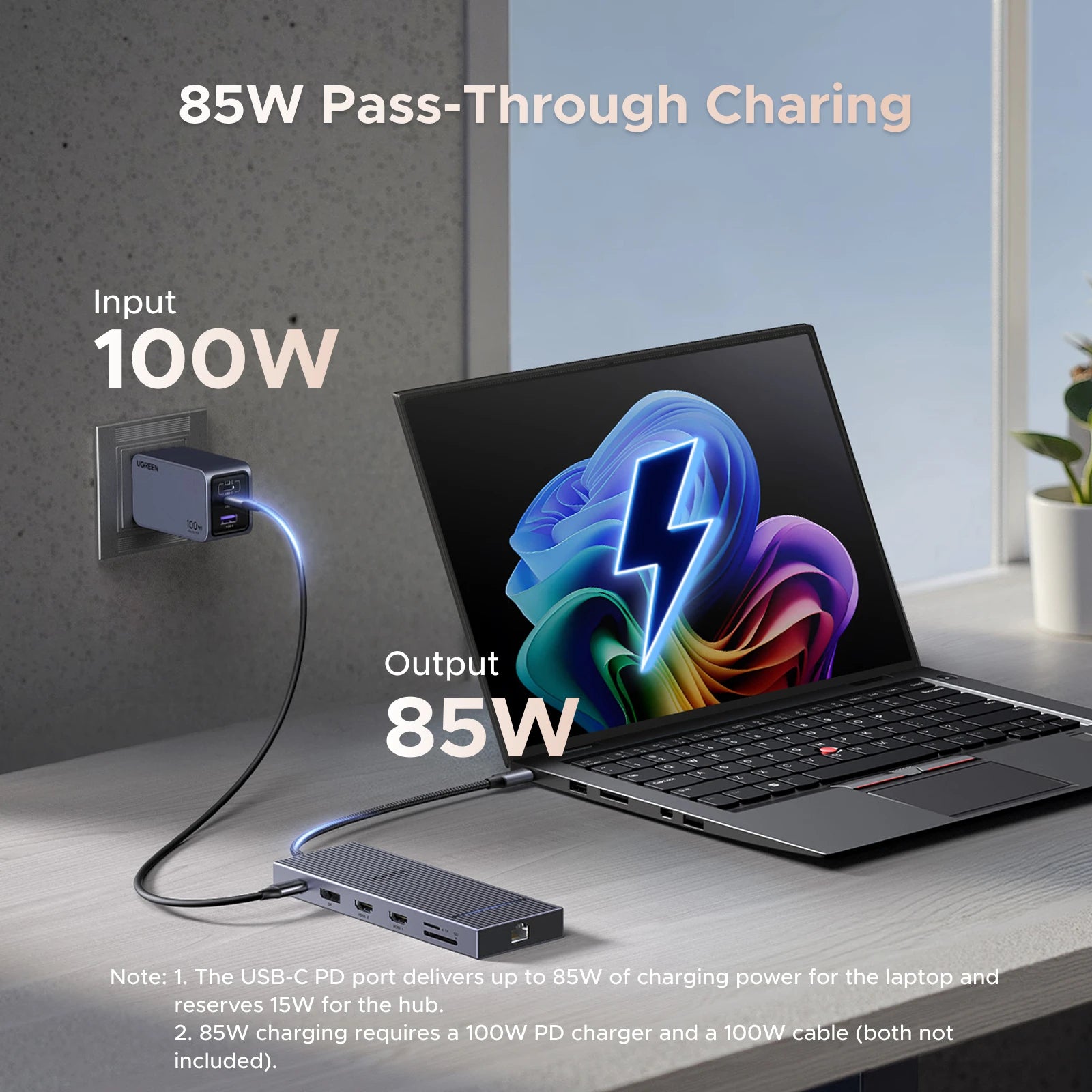 12 in 1 USB-C Dock with Dual HDMI DP 4K120Hz 10Gbps Ethernet SD Reader 100W PD Hub