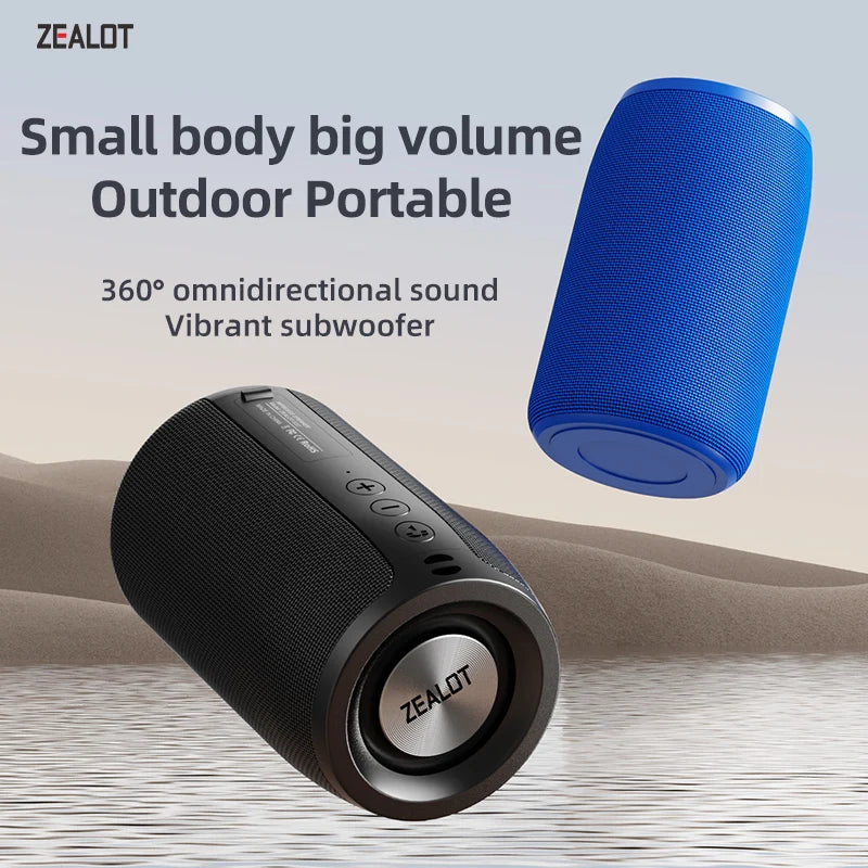 Mini Portable Bluetooth Speaker HIFI Subwoofer Wireless Stereo FM TF USB TWS Outdoor Music