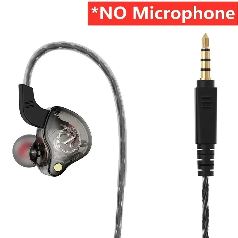 Dynamic Wired Gaming Earphones with Deep Bass and Noise Cancelling In Ear Headset Mic