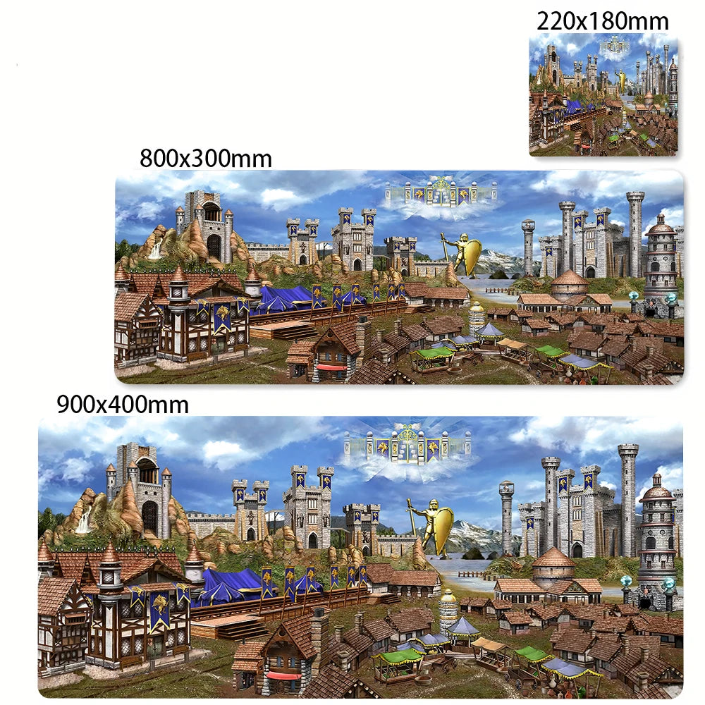 Large Extended Gaming Mouse Pad Desk Mat for Laptops Keyboard Office and Anime Themed Setups