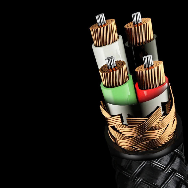 Premium 3.5mm to 2.5mm Stereo Audio Cable for Headphones Speakers and Mobile Devices