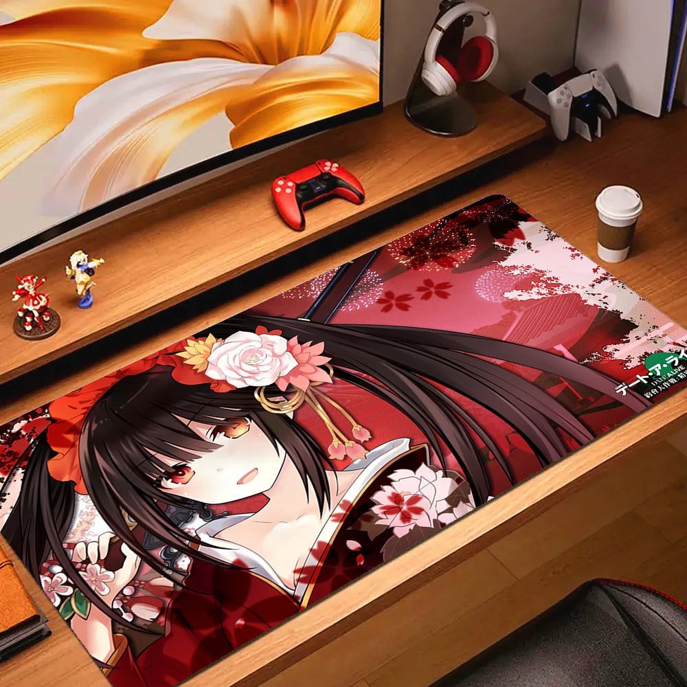 Large Non-slip Gaming Mouse Mat for Desk Ultra Smooth Rubber Office Computer Mousepad
