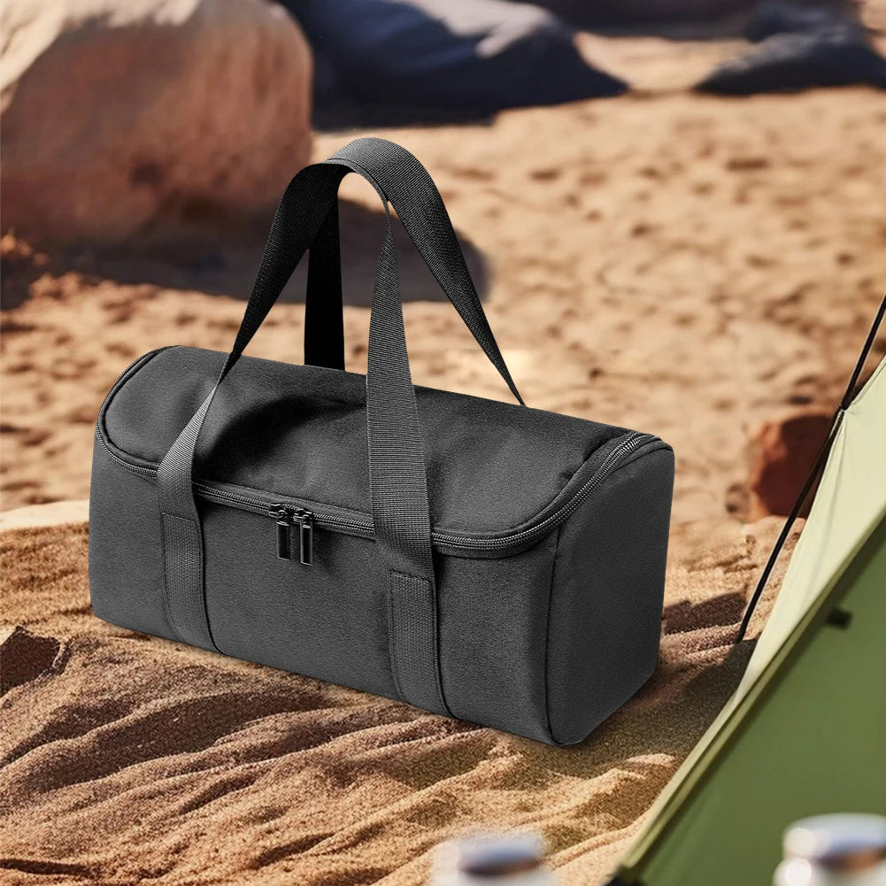 Water Resistant Shockproof Audio Travel Case for Portable Bluetooth Speakers and Accessories Carry Bag