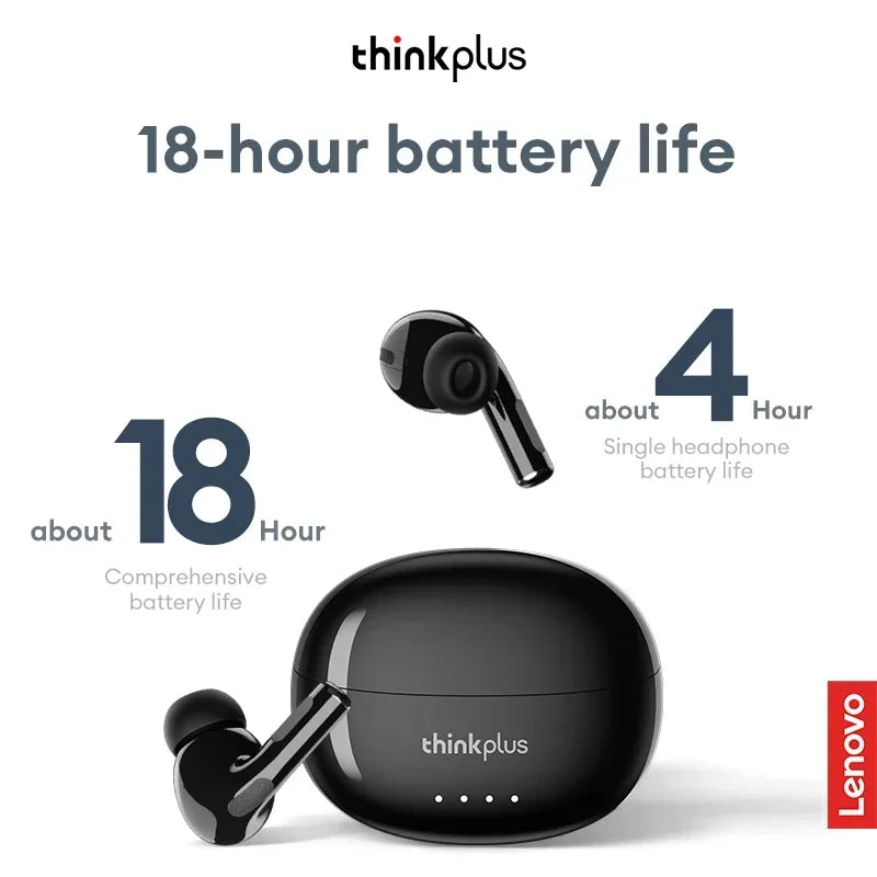 Wireless Bluetooth 5.4 Earphones with Mic and HiFi Sound for Gaming Sport and Everyday Use