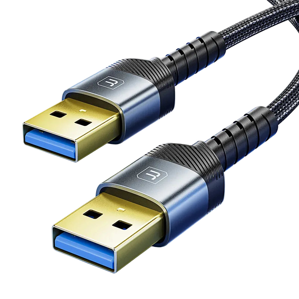 Premium USB A to USB A 3.0 Extension Cable for Computer Hard Drive and TV 5Gbps Data Transfer