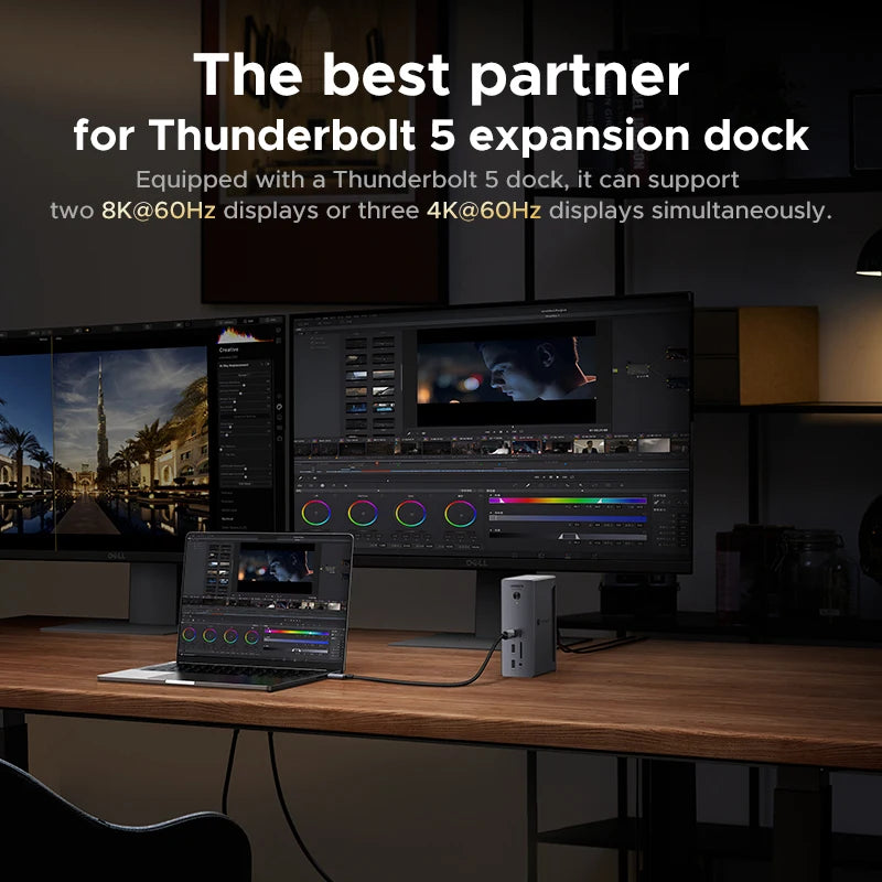 USB4 USB-C to USB-C Cable 240W PD3.1 80Gbps Fast Charging 16K Video for Laptops Monitors