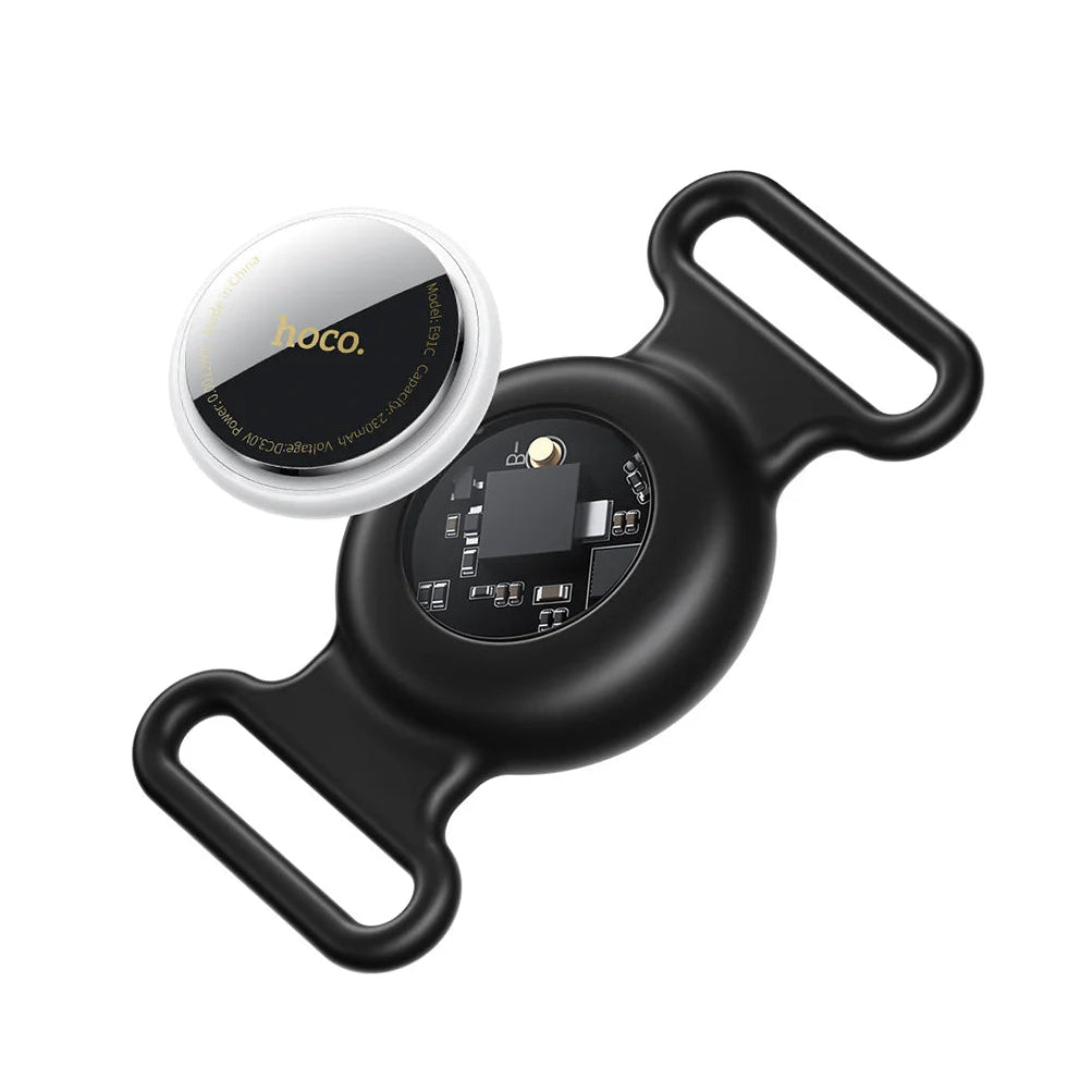 Smart GPS Tracker for Pets with Apple Find My App Compatibility and Waterproof Pet Collar Design