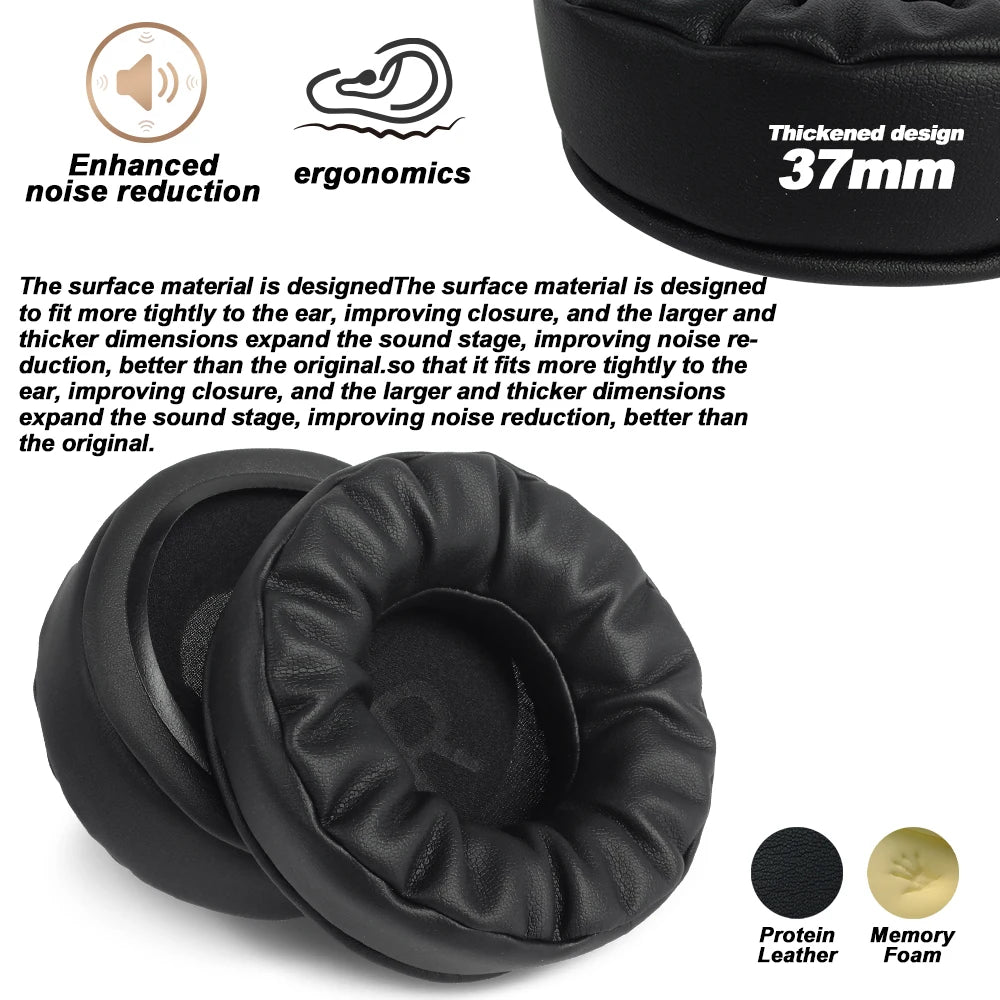 Earphone Pads for Audio-Technica ATH-Ad1000x Ad2000x Ad900x Ad700x A950lp Ad400 AD500x Replacement Earpads Covers Sponge Protein