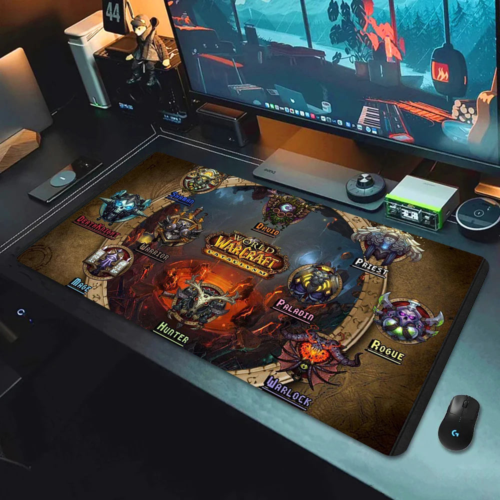 Large Extended Gaming Mouse Pad Non-Slip Rubber Base XXL Computer Desk Mat Multiple Sizes