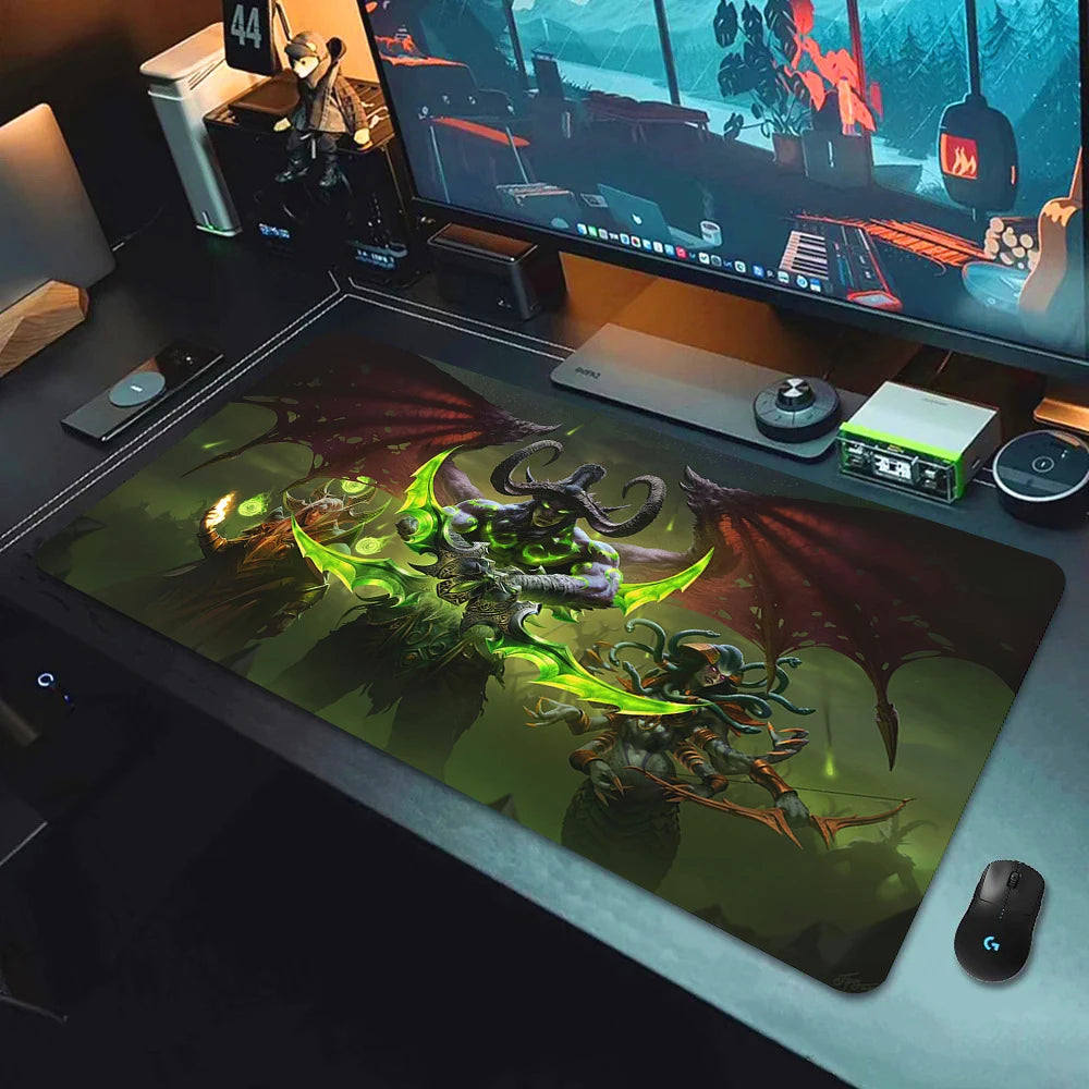 Large Extended Gaming Mouse Pad Non-Slip Rubber Base XXL Computer Desk Mat Multiple Sizes